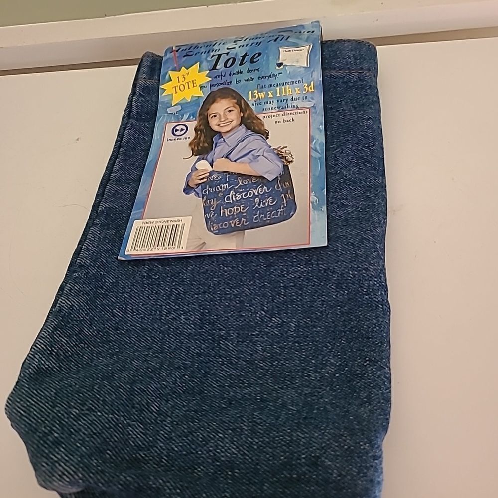 Denim Tote Bag